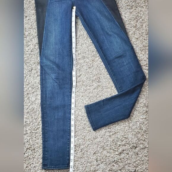 Rag & Bone Denim & Lambs Leather Jeans - Picture 4 of 6